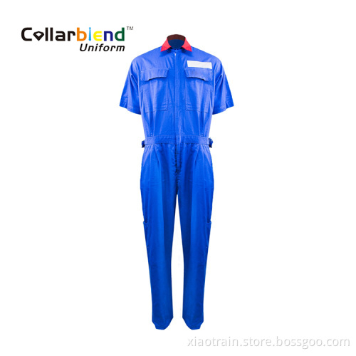 Summer Short Sleeve Industrial Work Wear Coverall